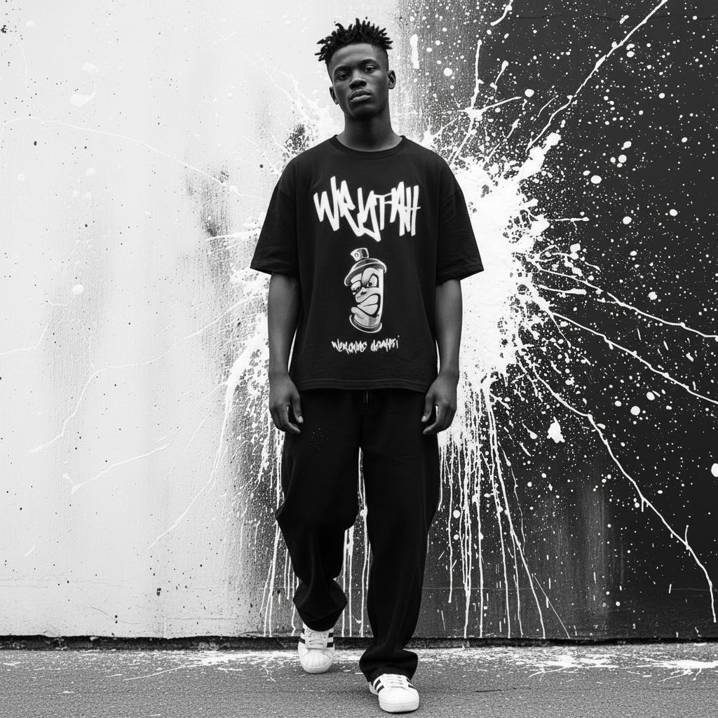 Streetwear Graffiti Hip Hop Clothing WRYTAH Australia oversized tshirt teeshirt