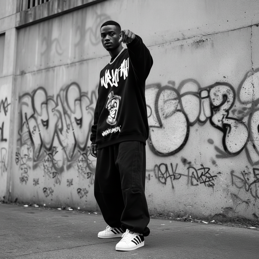 Streetwear Graffiti Hip Hop Clothing WRYTAH Australia Sweatshirt Jumper Pullover