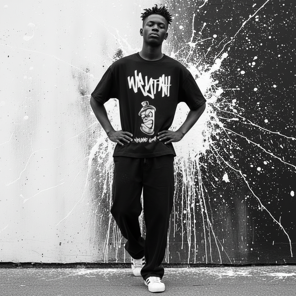 Streetwear Graffiti Hip Hop Clothing WRYTAH Australia oversized tshirt teeshirt