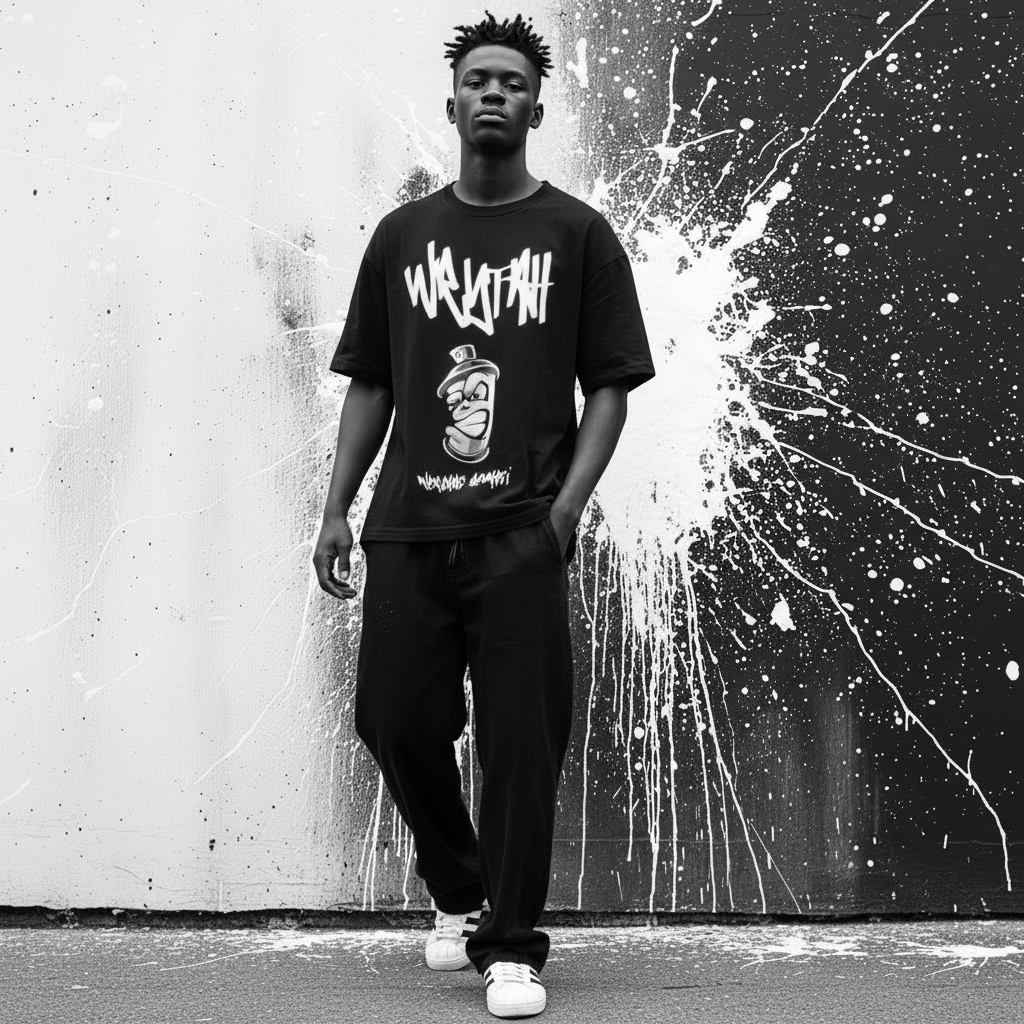 Streetwear Graffiti Hip Hop Clothing WRYTAH Australia oversized tshirt teeshirt