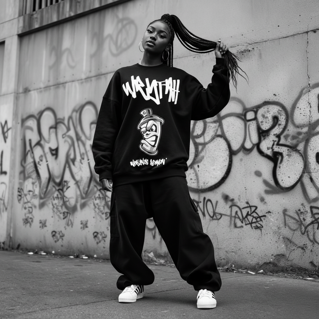 Streetwear Graffiti Hip Hop Clothing WRYTAH Australia Sweatshirt Jumper Pullover