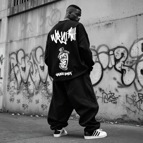 Streetwear Graffiti Hip Hop Clothing WRYTAH Australia Sweatshirt Jumper Pullover